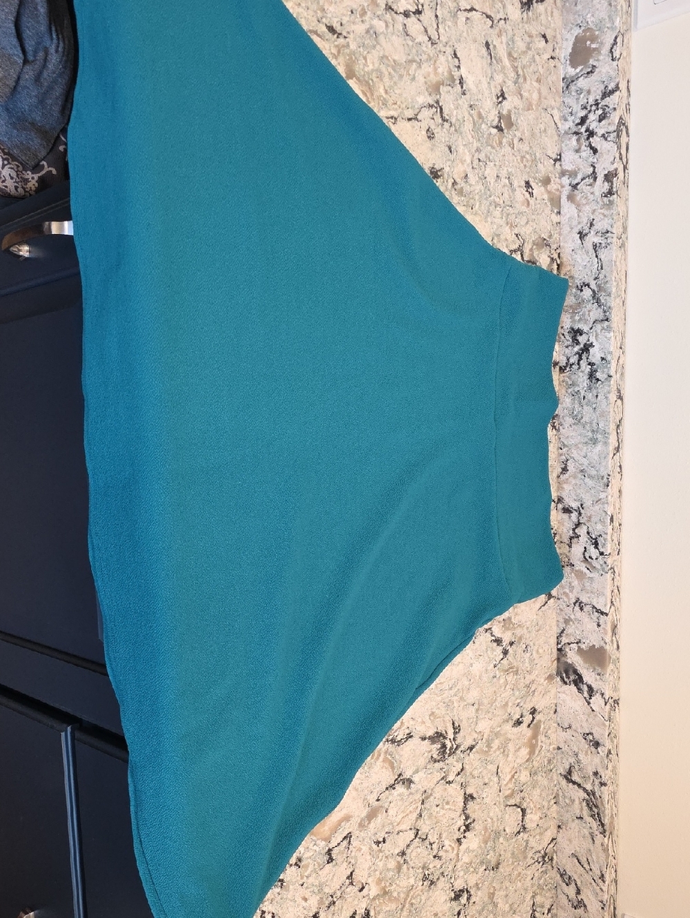 LuLaRoe Teal A-Line Midi Skirt
